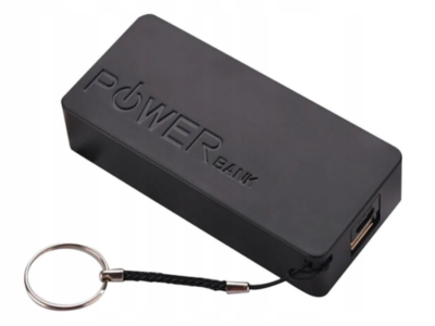 Powerbank for 2 x 18650 include NCR18650B (5V 1A)