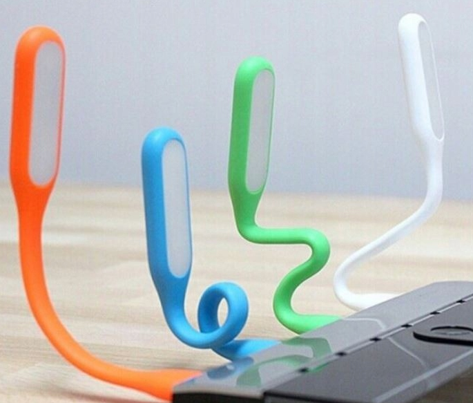 Silicone USB LED lamp BLUE