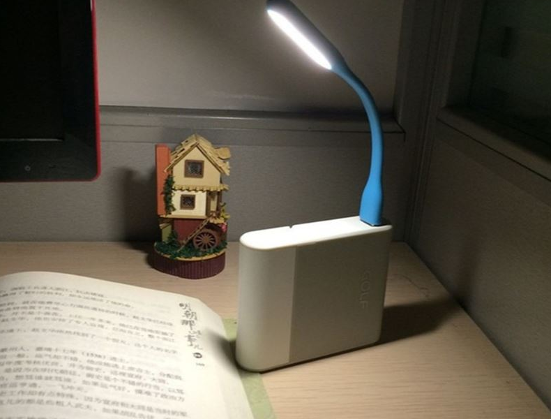 Silicone USB LED lamp BLUE