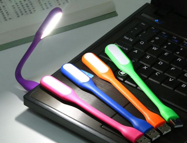 Silicone USB LED lamp BLUE