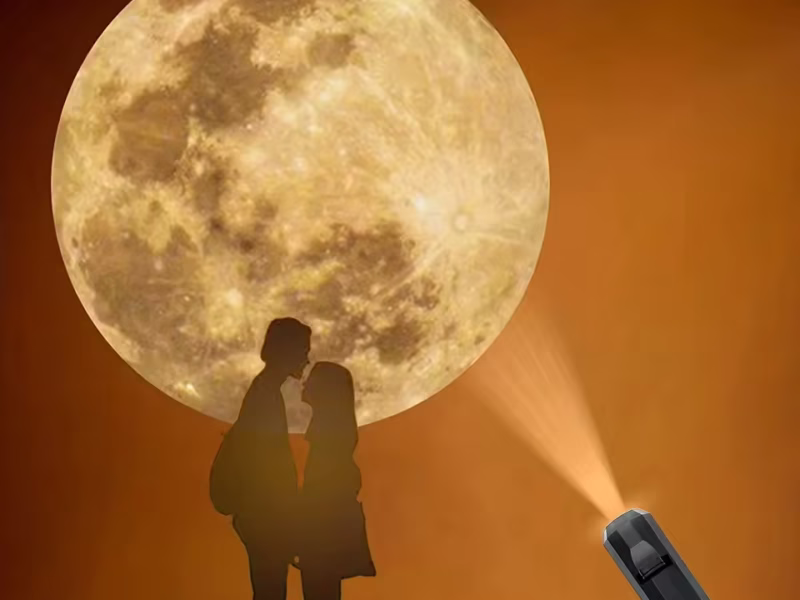 USB Ceiling Moon Projection Atmosphere Light