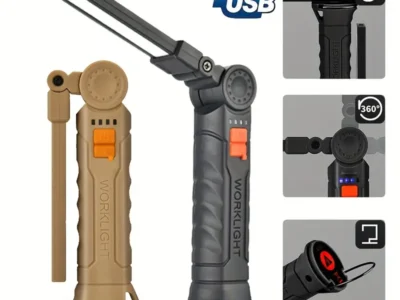 Folding Flashlights - USB Rechargeable