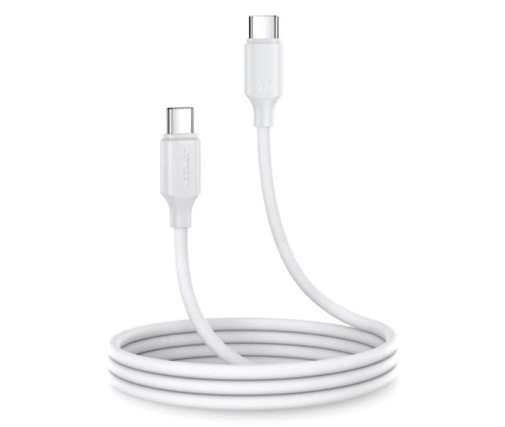 Cable Joyroom USB-C/USB-C 480Mb/s 60W 1m white (S-CC060A9)