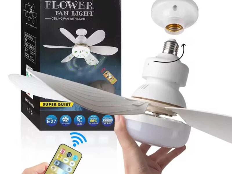 LED 40W ceiling fan light E27 with remote control